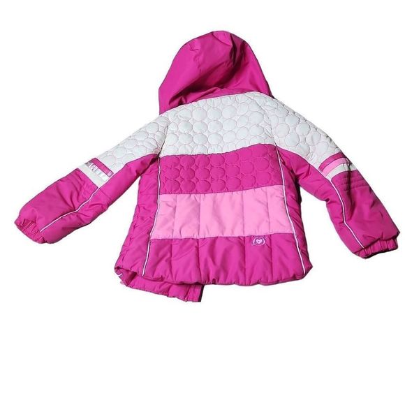 Obermeyer I grow pink jacket and snow bib set size 4/5 - Picture 4 of 7